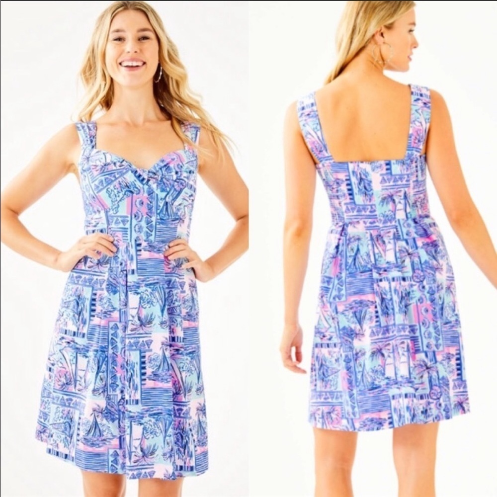 NWT Lilly Pulitzer womens Cyndi dress size 00